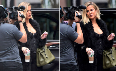 Khloé viste endelig frem babymagen